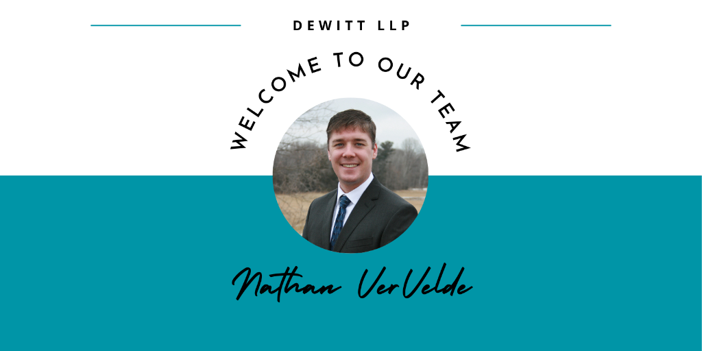 Featured Image for DeWitt LLP Welcomes Associate Attorney Nathan Vervelde to its Green Bay Office