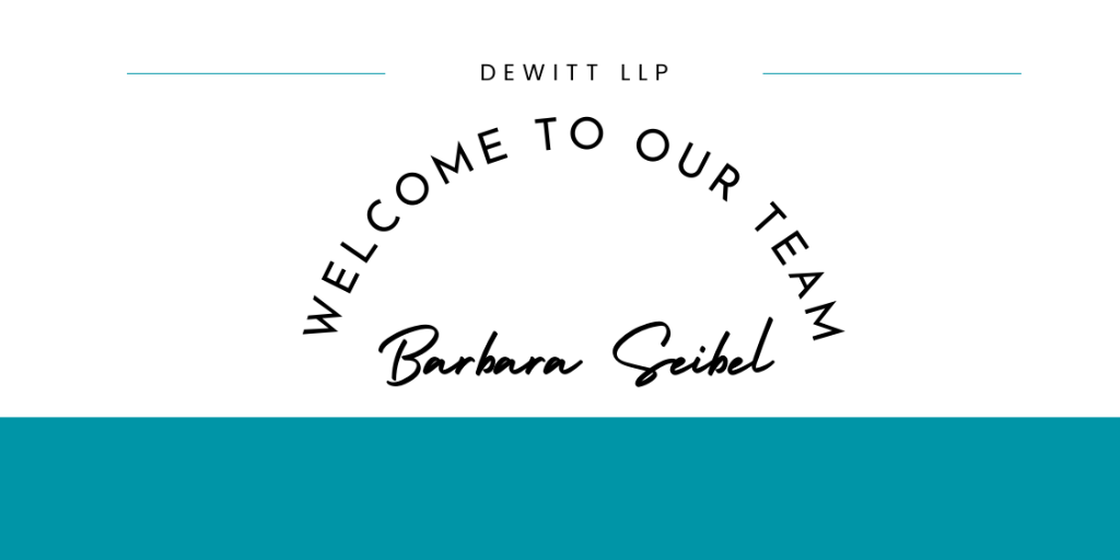 Attorney Barbara J. Seibel Joins DeWitt LLP’s Growing 
Divorce & Family Law Practice Featured Image