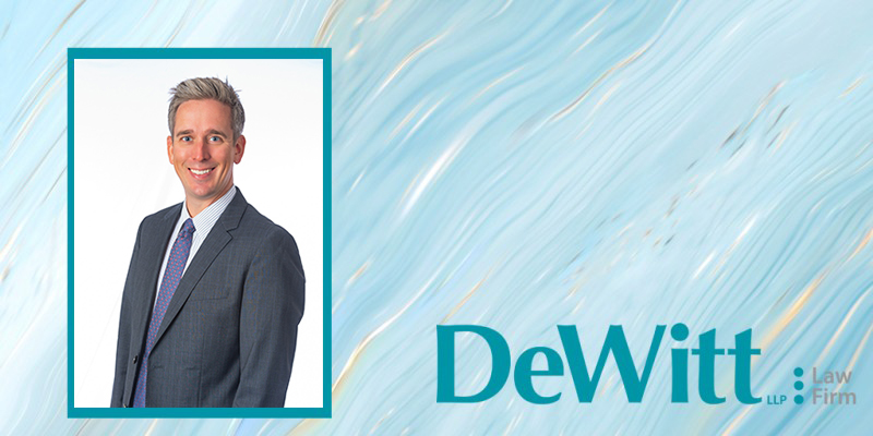 Featured Image for DeWitt Promotes Attorney Eric R. Hansch to Partner